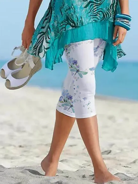 Vacation Jersey Dragonfly Leggings