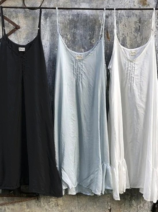 Solid Loose Casual Shorts