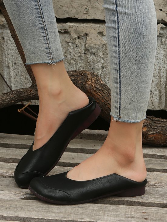 Comfortable Soft Lightweight Square Toe Shoes