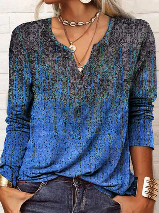 Ethnic Vintage Loose T-Shirt