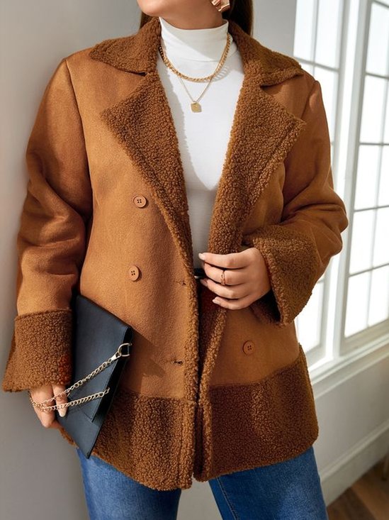 Vintage Loose Lambswool Teddy Jacket