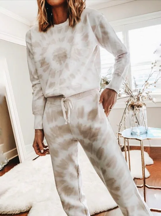 Long Sleeve Loose Two-Piece Set