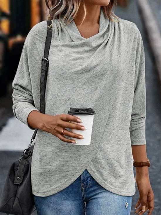 Jersey Plain Casual T-Shirt