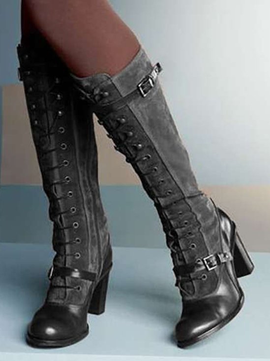 Women's Vintage Lolita Style Boots