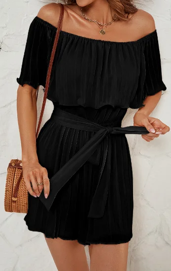 Boat Neck Urban Regular Fit Jumpsuit