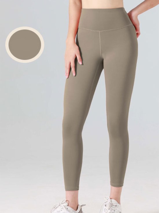 Plain Breathable Sports Legging Tight Yoga & Fitness