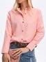 Plain Stand Collar Fit Off Shoulder Sleeve Blouses