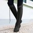 Women Plus Size Horse Riding Booties Casual Shoes