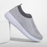All Season Elastic Athletic Slip-On Sneakers Plus Sizes