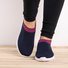 All Season Elastic Athletic Slip-On Sneakers Plus Sizes