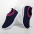 All Season Elastic Athletic Slip-On Sneakers Plus Sizes
