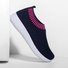All Season Elastic Athletic Slip-On Sneakers Plus Sizes