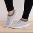 All Season Elastic Athletic Slip-On Sneakers Plus Sizes