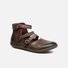 2019 Women Casual Flat Heel Adjustable Buckle Leather Shoes