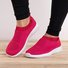 All Season Elastic Athletic Slip-On Sneakers Plus Sizes