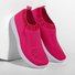 All Season Elastic Athletic Slip-On Sneakers Plus Sizes