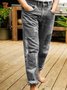 Casual Patchwork Denim Denim&jeans
