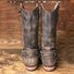 Women Slide Round Toe Casual Chunky Heel Pu Spring/fall Mid-Calf Boots
