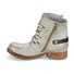 Women Fashion Leather Buckle Hollow Ankle Boots