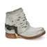 Women Fashion Leather Buckle Hollow Ankle Boots