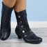 Women Elegant Daily Buckle Comfy Boots