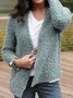Casual Over Size Cotton-Blend Jacket