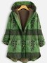 Long Sleeve Cotton-Blend Jacket
