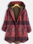 Long Sleeve Cotton-Blend Jacket