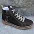 Women's zipper plus velvet casual boots