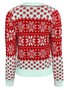 Cotton Casual Printed Shift Jumper