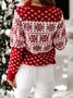 Cotton Casual Printed Shift Jumper