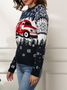 Black Shift Casual Jumper
