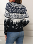 Black Shift Casual Jumper