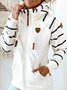 Hooded Casual Cotton-Blend Fit Hoodies & Sweatshirt