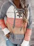 Casual Acrylic Loose Hooded Sweaters