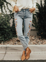 Casual Slim Fit Cotton Denim&jeans