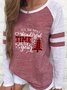 Long Sleeve Letter Top