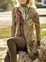 Shift Long Sleeve Cotton Vintage Fleece Coat