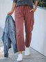 Cotton-Blend Trousers
