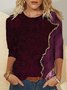 Vacation Slim Fit Printed Sweatshirt &pullover
