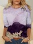 Vacation Slim Fit Printed Sweatshirt &pullover