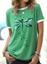 Casual Printed Loose T-shirt