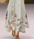 Loose V Neck Floral Floral Dress