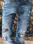 Denim Casual Loose Denim&jeans
