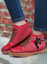 Casual Personality Black Cat Striped Ankle Ankle Boots