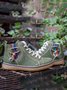 Casual Stitching Lace-up Zipper Snow Snow Snow Boots