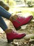 Casual Simple Plain Upgraded Martin Combat Combat Boots