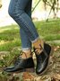 Casual Simple Plain Upgraded Martin Combat Combat Boots