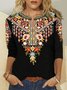 Crew Neck Loose Cotton Casual T-shirt