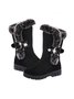 Simple Metal Wool Stitching And Velvet Warm Snow Snow Boots
